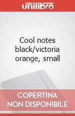 Cool notes black/victoria orange, small art vari a