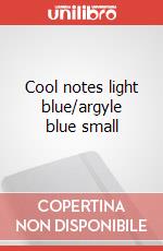 Cool notes light blue/argyle blue small art vari a