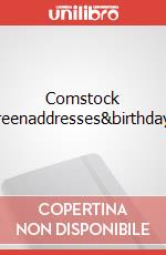 Comstock greenaddresses&birthdays art vari a