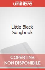 Little Black Songbook articolo cartoleria
