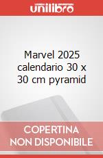 Marvel 2025 calendario 30 x 30 cm pyramid art vari a