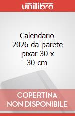 Calendario 2026 da parete pixar 30 x 30 cm art vari a