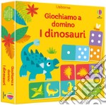 Dinosauri. Giochi di memoria. Ediz. a colori. Con 28 tessere domino articolo cartoleria di Nolan Kate