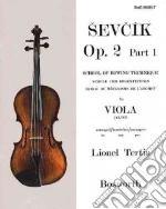 Sevcik Opus 2, Part 1 for Viola Alto articolo cartoleria di Tertis Lionel