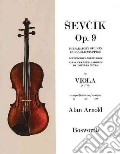 Sevcik for Viola (Alto) Opus 9 art vari a