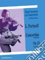 Easy Concertos and Concertinos for Violin and Piano articolo cartoleria di Portnoff L. (COP)