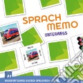 Sprachmemo. Basiswortschatz Deutsch spielerisch lernen. Unterwegs (A1). 108 Karten articolo cartoleria