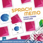 Sprachmemo. Basiswortschatz Deutsch spielerisch lernen. Farben; Formen; Strukturen (A1). 108 Karten articolo cartoleria