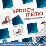 Sprachmemo. Basiswortschatz Deutsch spielerisch lernen. Werkzeuge und Haushalt (A1). 108 Karten articolo cartoleria