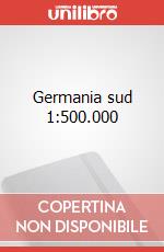 Germania sud 1:500.000 articolo cartoleria