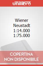 Wiener Neustadt 1:14.000 1:75.000 articolo cartoleria