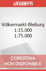 Völkermarkt-Bleiburg 1:15.000 1:75.000 articolo cartoleria