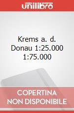 Krems a. d. Donau 1:25.000 1:75.000 articolo cartoleria
