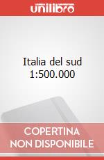 Italia del sud 1:500.000 articolo cartoleria
