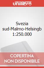 Svezia sud-Malmo-Helsingb 1:250.000 art vari a