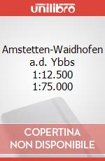 Amstetten-Waidhofen a.d. Ybbs 1:12.500 1:75.000 articolo cartoleria