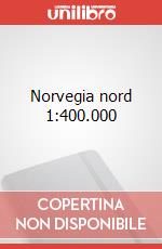 Norvegia nord 1:400.000 art vari a