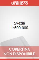 Svezia 1:600.000 articolo cartoleria