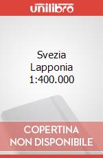 Svezia Lapponia 1:400.000 art vari a