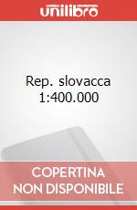 Rep. slovacca 1:400.000 articolo cartoleria