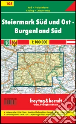 Styria south east, Burgenland south 1:100.000 art vari a