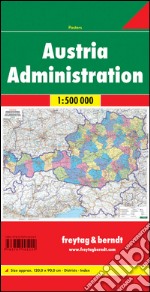 Austria administration 1:500.000 articolo cartoleria