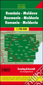 Romania-Moldova 1:700.000 art vari a