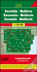 Romania-Moldova 1:700.000 art vari a