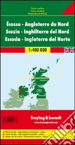 Scozia-Inghilterra nord 1:400.000 articolo cartoleria