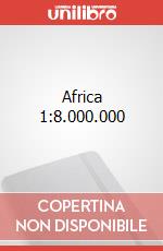 Africa 1:8.000.000 articolo cartoleria