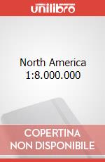 North America 1:8.000.000 articolo cartoleria