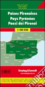 Paesi dei Pirenei 1:400.000 articolo cartoleria