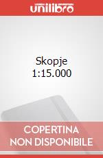Skopje 1:15.000 articolo cartoleria