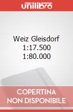 Weiz Gleisdorf 1:17.500 1:80.000 articolo cartoleria