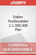 Italien Postleizahlen 1:1.000.000 Plan art vari a