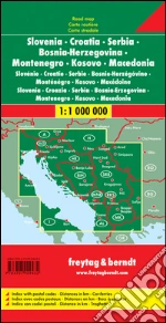 Slovenia-Croazia-Serbia 1:1.000.000 art vari a
