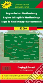Mecklenburgische Seenplatte 1:150.000