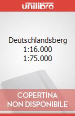 Deutschlandsberg 1:16.000 1:75.000 articolo cartoleria