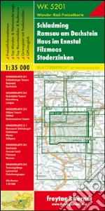Schladming Ramsau am Dachstein Haus im Ennstal Filzmoos Stoderzinken 1:35.000 art vari a