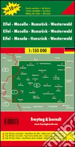 Eifel, Mosel, Hunsrück, Westerwald 1:150.000 articolo cartoleria