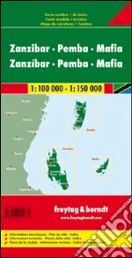 Zanzibar. Pemba. Mafia 1:100.000 art vari a