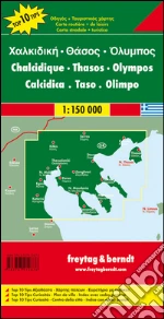 Calcidica-Taso-olimpo 1:150.000 art vari a