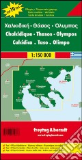 Calcidica-Taso-olimpo 1:150.000 art vari a