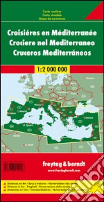 Crociere nel Mediterraneo 1:2.000.000 articolo cartoleria