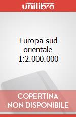 Europa sud orientale 1:2.000.000 articolo cartoleria