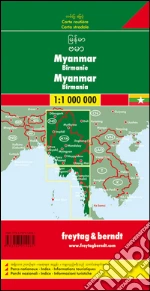 Myanmar-Burma 1:1.000.000 art vari a