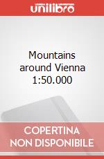 Mountains around Vienna 1:50.000 articolo cartoleria