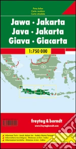 Java Jakarta 1:750.000 art vari a