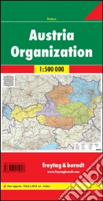 Austria organisation 1:500.000 art vari a