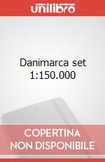 Danimarca set 1:150.000 art vari a